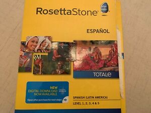rosetta stone spanish all levels